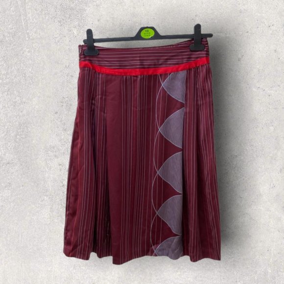 Ted Baker Satin Silk Skirt, Size 12 - Picture 3 of 3